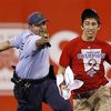 Video: Teen Tasered After Running Onto Field at Phillies Game